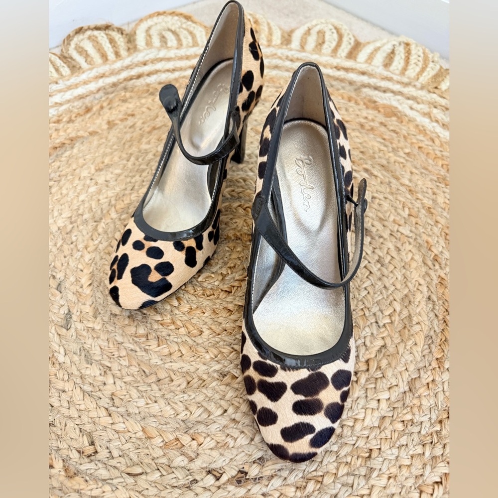 Boden Leopard Mary Jane